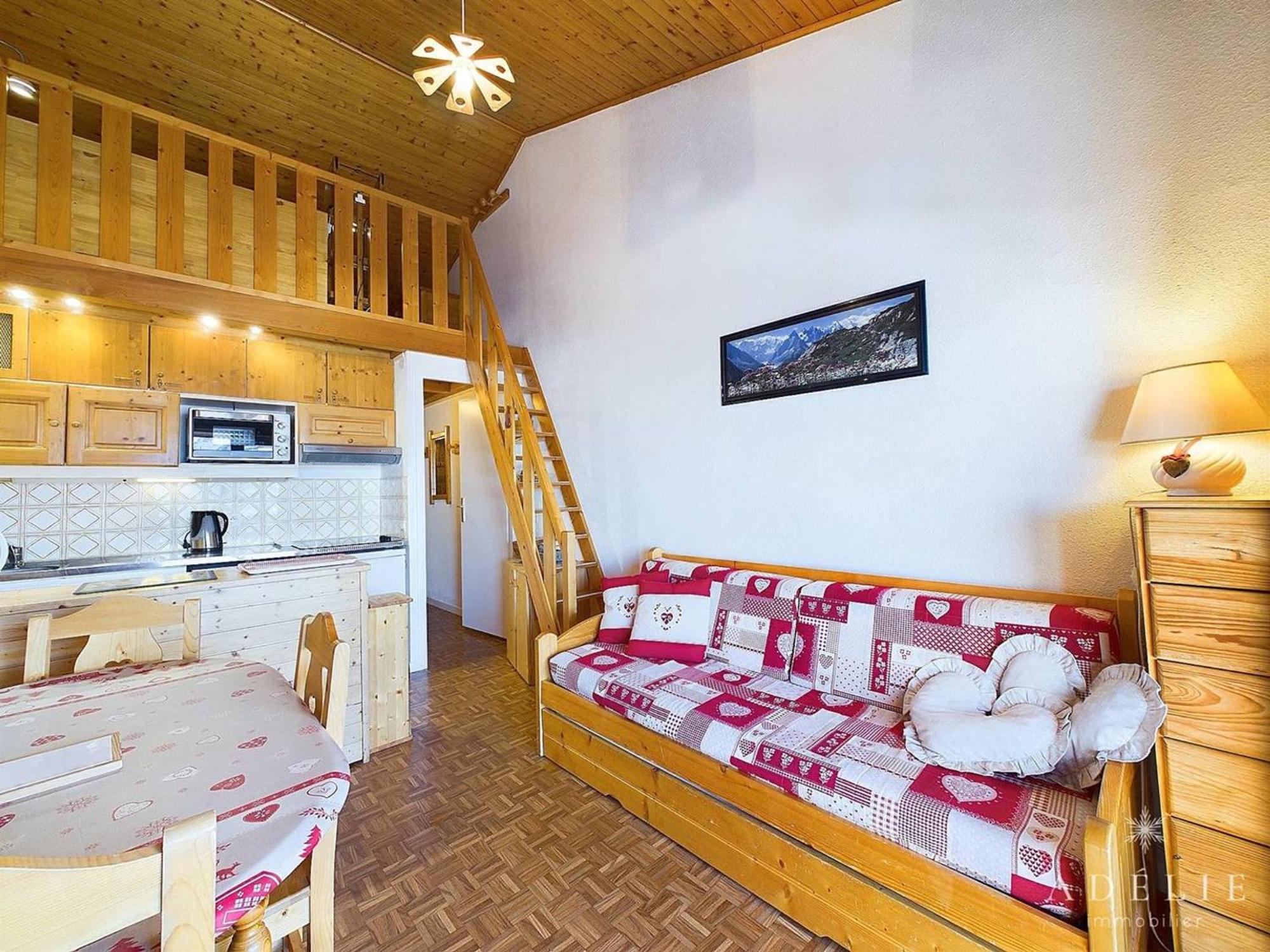 Studio Cabine Et Mezzanine Pour 4 Pers A Montvalezan-La Rosiere - Fr-1-398-550 Eksteriør billede